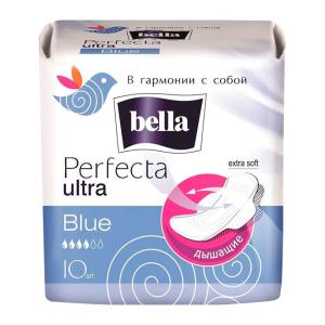 Женск. г/прокл. BELLA Perfecta Ultra Blu 10 шт.