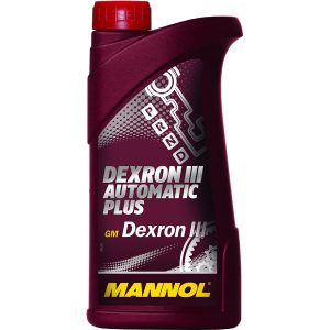 Жидкость для автоматических трансмиссий Mannol Automatik Plus ATF Dexron III 1 литр