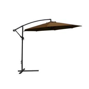 Зонт садовый коричневый с базой D-3м