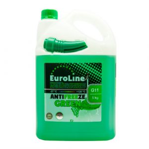 Антифриз Euroline G11 зеленый 5кг