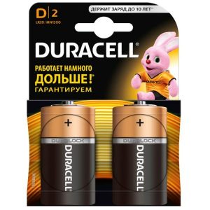 Батарейка DURACELL LR20/MN1300 2 шт
