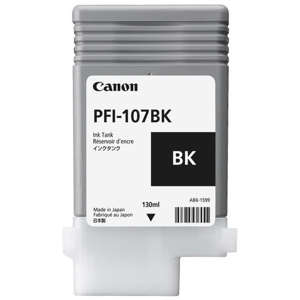 Чернильница CANON PFI 107BK для принтера IPF 670/770/780/785 черная (130 мл) Чернильница CANON PFI 107BK для принтера IPF 670/770/780/785 черная (130 мл)