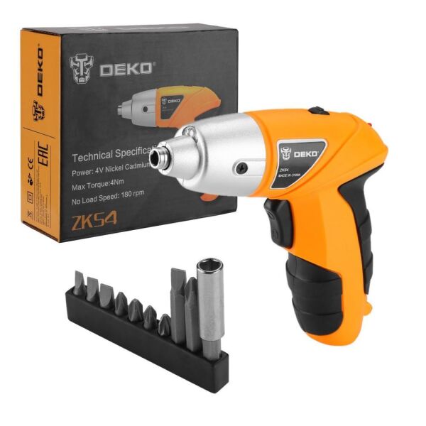 Электроотвертка Deko ZKS4 SET 10 063-4113 Электроотвертка Deko ZKS4 SET 10 063-4113