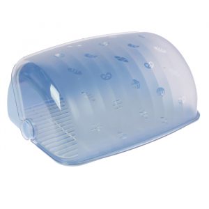 Хлебница BEROSSI Cake снежно-голубая