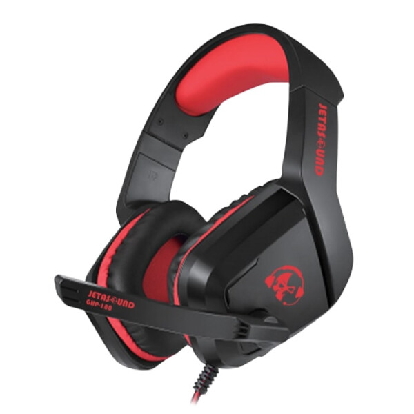 Игровая стереогарнитура Jet.A GHP-180 (чёрно-красная) Игровая стереогарнитура Jet.A GHP-180 (чёрно-красная)