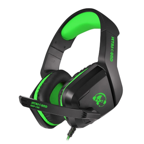 Игровая стереогарнитура Jet.A GHP-180 (чёрно-зелёная) Игровая стереогарнитура Jet.A GHP-180 (чёрно-зелёная)