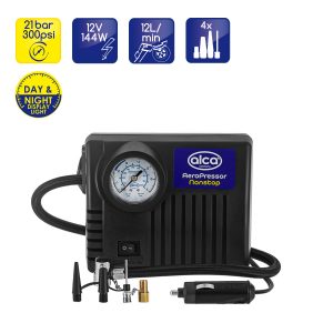 Компрессор мини "Нон-стоп" 12В (21Бар) ALCA 220
