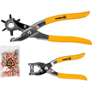 Набор для установки люверсов и кнопок Vorel 43603