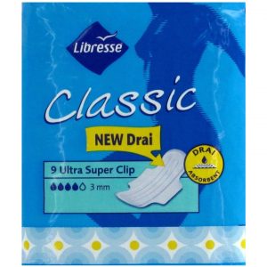 Прокладки женские гигиенические Libresse Сlassiс Ultra Super Сlip (Wing) Drai