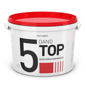 Шпатлевка Danogips DANO TOP 5 полимерная финишная 10л/16
