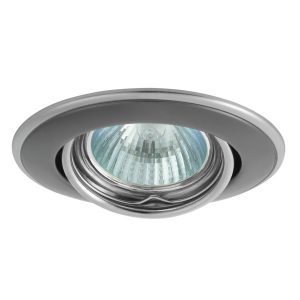 Светильник точ. круг HORN CTC-3115-GM/N графитовый/никель (D=92мм