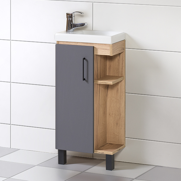 Тумба Акваль Лофт 40 под умывальник Como 40 Тумба Акваль Лофт 40 под умывальник Como 40