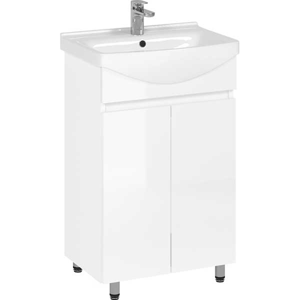 Тумба под умывальник Агата 50 арт. 70916671 (ВхШхД: 140х310х725) белый Тумба под умывальник Агата 50 арт. 70916671 (ВхШхД: 140х310х725) белый