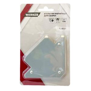 Угольник магнитный для сварки WERKER QJ6001 (3"-45°90°135° 25LBS/сила до12кг)