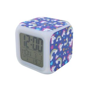 Часы Pixel Crew Единорог с подсветкой №11 (MM09404)