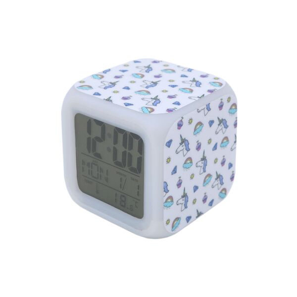 Часы Pixel Crew Единорог с подсветкой №21 (MM09414)