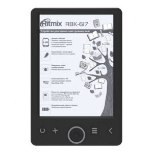 Электронная книга Ritmix RBK-617 (черный)