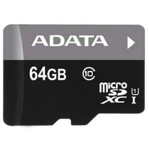 Карта памяти SDXC-micro 64GB ADATA AUSDX64GUICL10-RA1