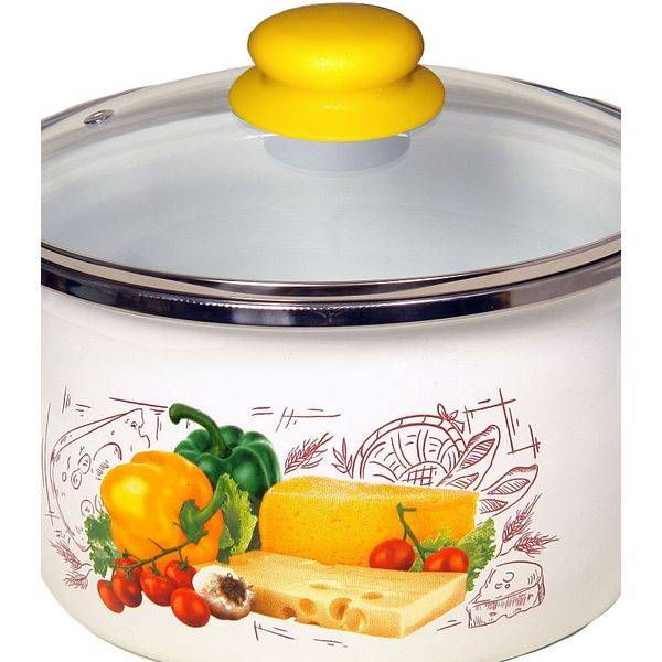 Кастрюля Сантэкс 1-2215412 (сырная поляна) Кастрюля Сантэкс 1-2215412 (сырная поляна)