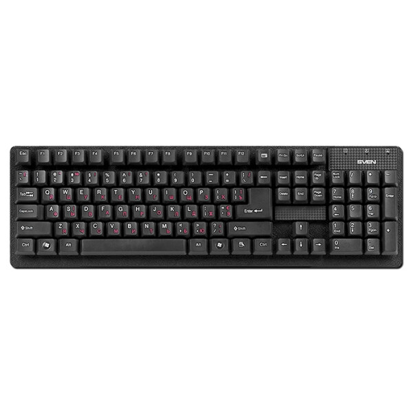 Клавиатура Sven Standard 301 Black (USB) Клавиатура Sven Standard 301 Black (USB)
