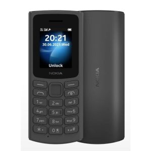 Телефон Nokia 105 4G Dual SIM черный (TA-1378)
