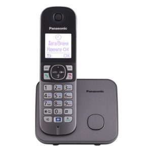 Телефон стандарта dect PANASONIC KX-TG6811RUM